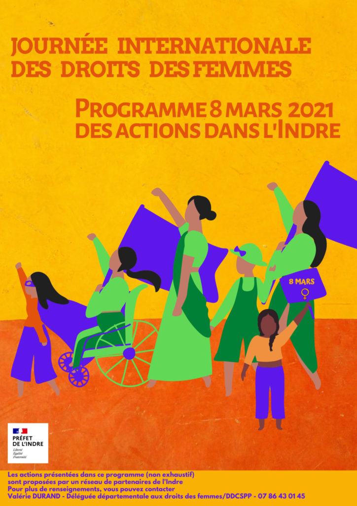 Journée Internationale Des Droits Des Femmes : Le Programme - SDIS 36